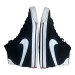 Nike Court Legacy Canvas Mid Women Shoes Size 7 Black White Trainers Sneakers Photo 3