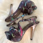 Shoedazzle  Floral High Heel Platform Pumps Shoe Size 8.5 Photo 2
