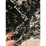 Onque Casuals L Y2K Black White Snakeskin Full Zip Velour Animal Cardigan Size L Photo 4