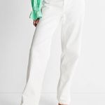 FUTURE COLLECTIVE‎ x ALANI NOELLE Cut Out Waist Straight Leg Jeans white Size 4 Photo 0