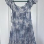 Love Shack Fancy Light Blue Tie Dye Dress Photo 0