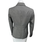 Jones New York  Gray Long Sleeve One Button Notch Collar Blazer Coat Jacket Sz 2 Photo 1