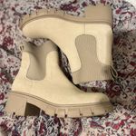 Athleta  Light Tan Ankle Boots Photo 2