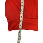 Mickey & Joey Women's Loose Crop Top Red Size L Photo 7