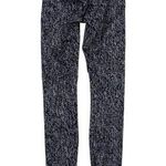 Lululemon  High Times 7/8 Legging in Luon Suited Jacquard Black White Size 2 Photo 0