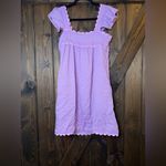 J.Marie Beckley Lavender Embroidery Dress Purple Photo 1