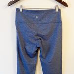 Athleta High Rise Quest Chaturanga Yoga Pants Cropped Blue #212387 Size Small Photo 4