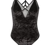 Sam Edelman Black Velvet Bodysuit Photo 2