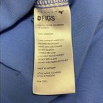 FIGS Technical Collection Blue Short Sleeve V-Neck Medical Scrub Shirt Pocket-XS Photo 11