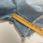 Judy Blue  NWT Denim Jean Shorts Women's 2XL High Rise Medium Light Wash Raw Hem Photo 12