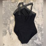 Aqua Green  Black Swimsuit Photo 3