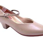 New Caramel Comfort Character Theatre Teens 4 Dance Class Heels Shoes Salsa Size undefined Photo 0