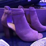 Suede Heeled Boots Size 11 Photo 0