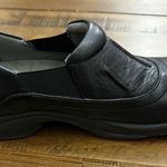 Dansko Womens Clogs Shoes Black Leather Slip On Low Heel Round Toe Comfort 40 Photo 5