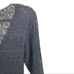 ZARA #156  black knit maxi dress Photo 4