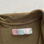 Free People Lively Romper Green Tropical Nut size XL Festival Coastal Bohemian Photo 2