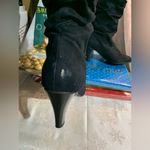 Gap Black Slouch Half Calf Boots Photo 8