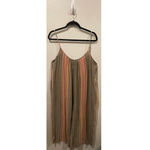 Urban Outfitters  Shapeless Gauzy Striped Multicolor Jumpsuit Photo 1