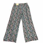 NEW On 34th Wide Leg Botanical Pants Size Large Photo 6