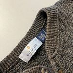 Bill Blass 90s USA Made Cotton Chunky Knit Button Pullover Sweater Size Large Photo 6