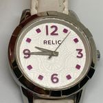 Relic  women’s watch 35mm Quartz analog all stainless steel 30M WR running Photo 1