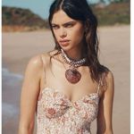 Free People  Love Letter To The Sea Necklace NWT Bohemian Beach Adjustable Shell Photo 11