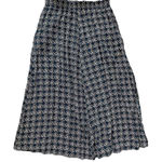 Sigrid Olsen Sigrid‎ Olsen flowy skirt size medium black, white , blue design Photo 0