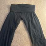 SKIMS  Fold Over Black Pants Soft Lounge Photo 0