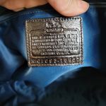 Coach  Madison Black Op Art Signature Sateen & Leather Trim Sophia Satche… Photo 11