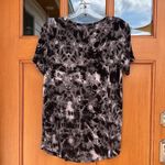 Kenneth Cole New York Tee Shirt Black Gray Marbled Medium Photo 2