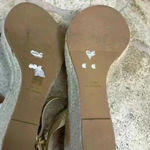 Stuart Weitzman  Teddi Leather Wedge Sandal 11.5 Photo 5