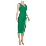 Amanda Uprichard NEW  Pomona Dress, Dark Green, Small Photo 10