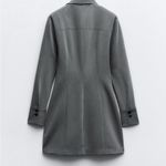 ZARA  Fitted Mini Shirt Dress Photo 7