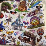 Disney ’s 4 Parks Crossbody Handmade Bag with small coin/ID zip up pouch Photo 2