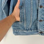 Hard Rock Cafe  Singapore Medium‎ Wash Blue Denim Button Front Jacket Photo 6