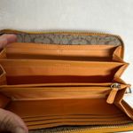 Coach  Tan/ orangish Leather Wallet Photo 8