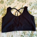 Calvin Klein  Performance Stretch Black Jog Bra Size Large Photo 0