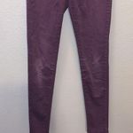 Time And Tru  purple pearl high rise Jegging skinny jeans Photo 2