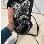 Vera Bradley  Crossbody Cellphone Leather Gallatin Carson Carryall Black RFID Photo 11