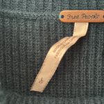 Free People Women's Deep Teal Cowl Neck Sweater Size L Photo 1