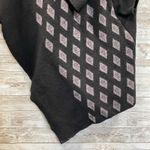 Anthropologie Moth Womens S Wool Shrug Sweater Wrap Cowl‎ Cropped Black Zipper Photo 10