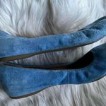 J.Crew  Blue Suede Women's Flats size 6.5 Photo 0