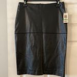 INC  SKIRT SIZE 8P brand new length 23” waist 30” color black zipper back Photo 2