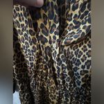 Old Navy  leopard print dress with pockets- size large Photo 4