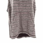 Free People  Knit Striped Sleeveless Hoodie XS Photo 4