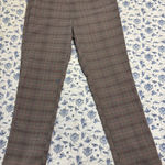 Tribal Size 8 PLAID pants with pink/purple pinstripes NWOT Photo 0