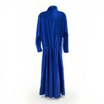 BURU Royal Blue Turtleneck Long Sleeve Maxi Dress Photo 4