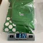 NWOT Dress Barn‎ women’s green white dot wide sleeve peacoat jacket large Photo 7