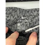 Nike  Dri Fit Women's Athletic Capris Gray Black Pattern Running Workout M Photo 2