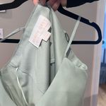 Birdy Grey Chiffon Sage Gwennie Dress Size XS Photo 9